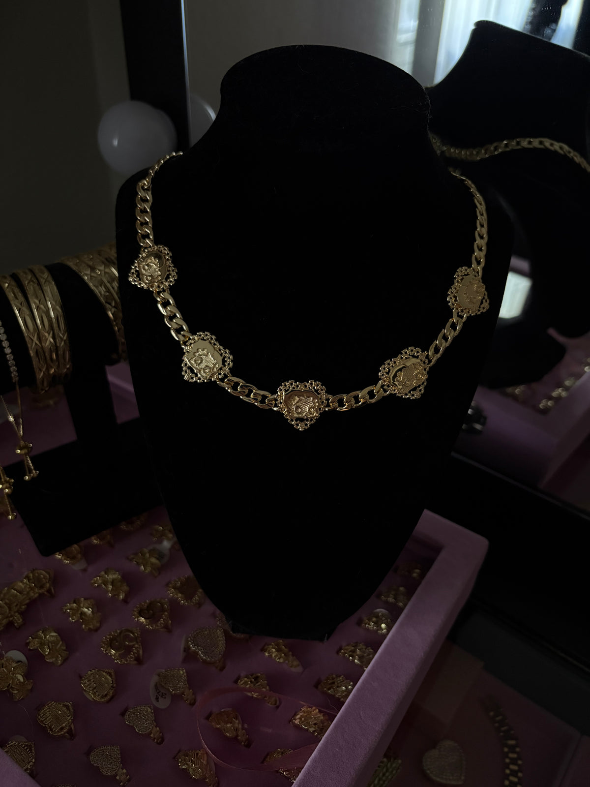 BB Heart Head Chain