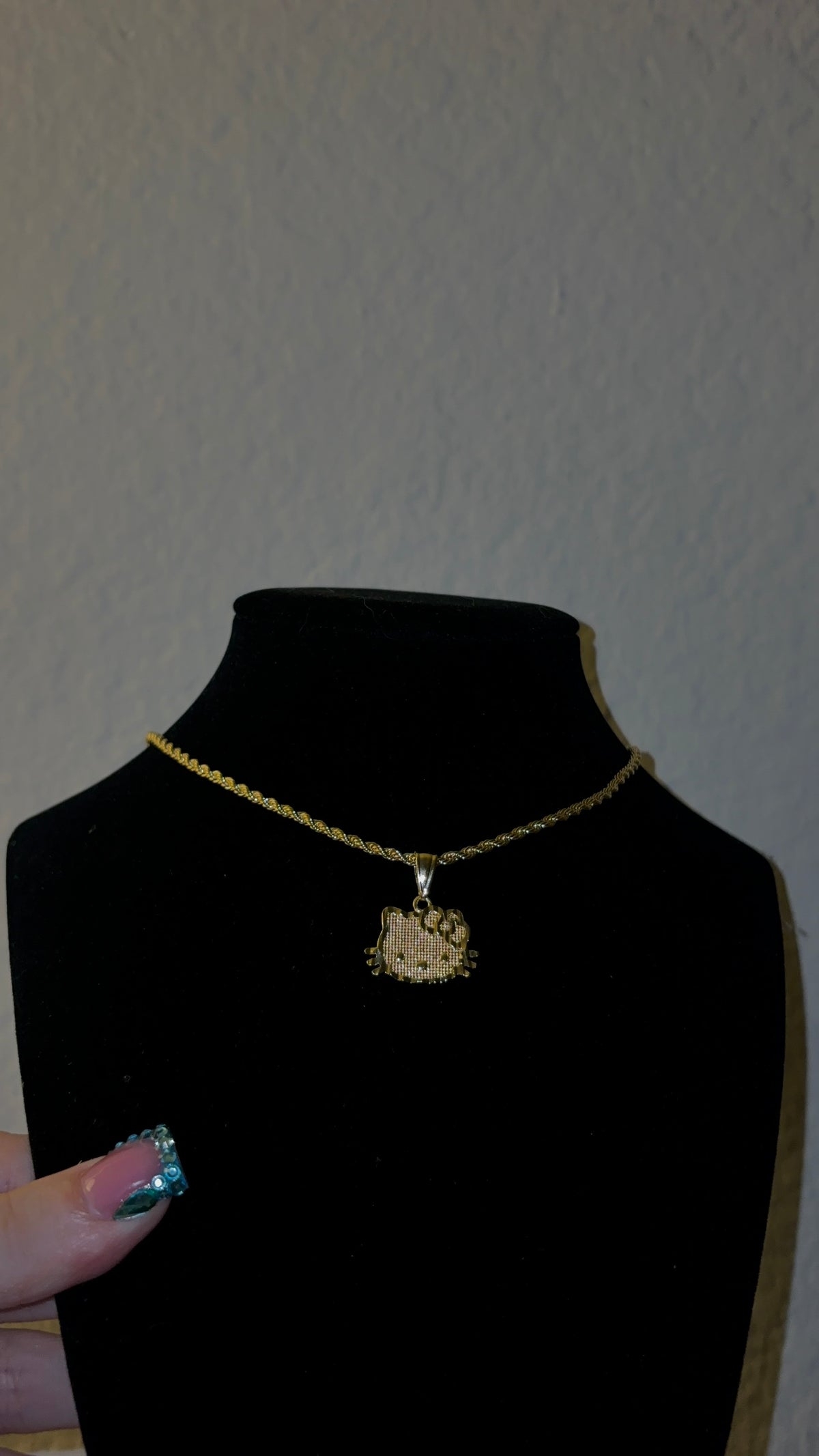 Kitty Head Rope Chain