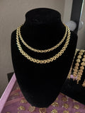 Scratched Gold Chain