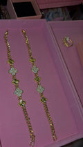 Diamond Clover Bracelet