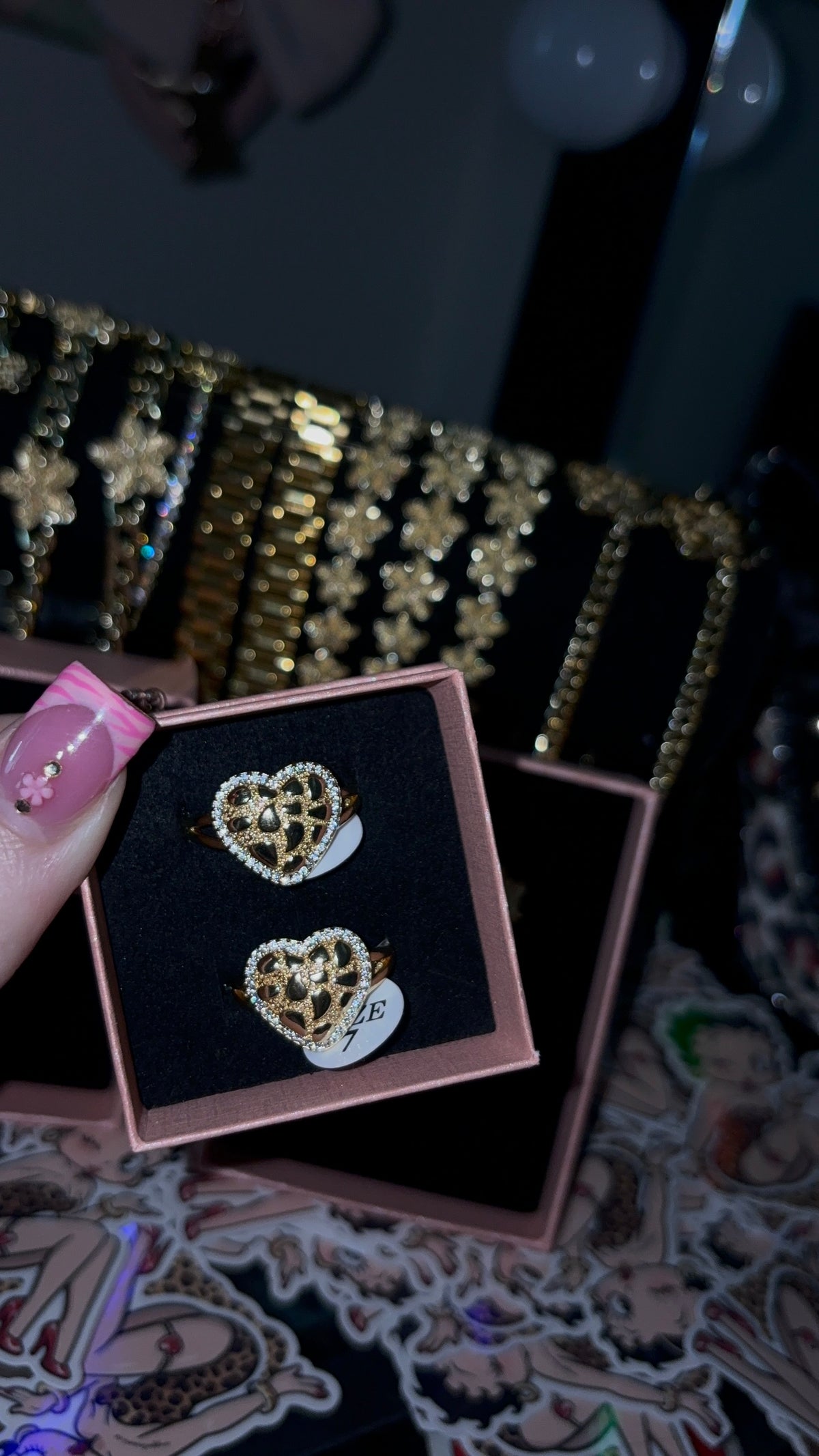 Diamond Nugget Heart