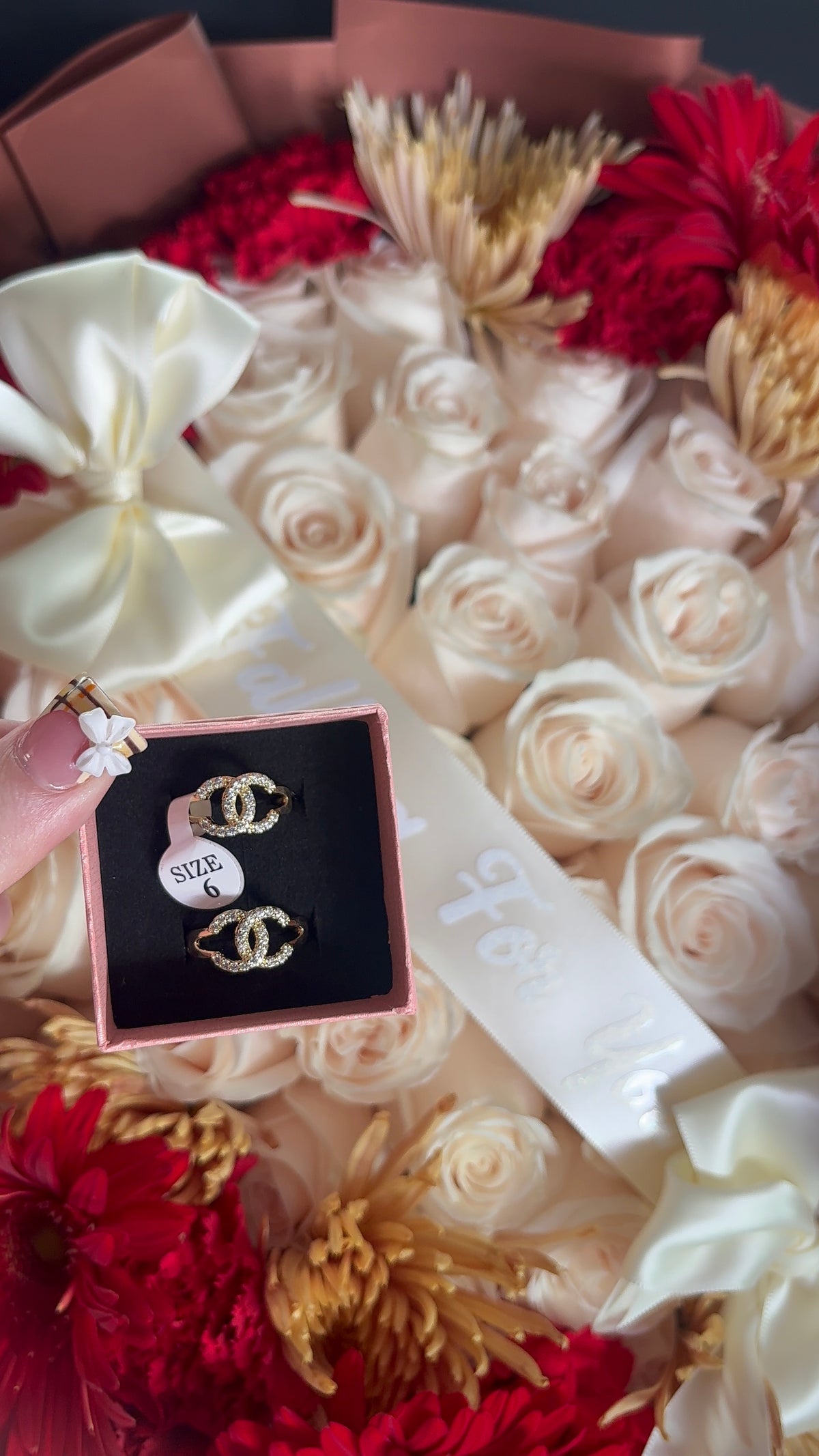 CC Diamond Ring