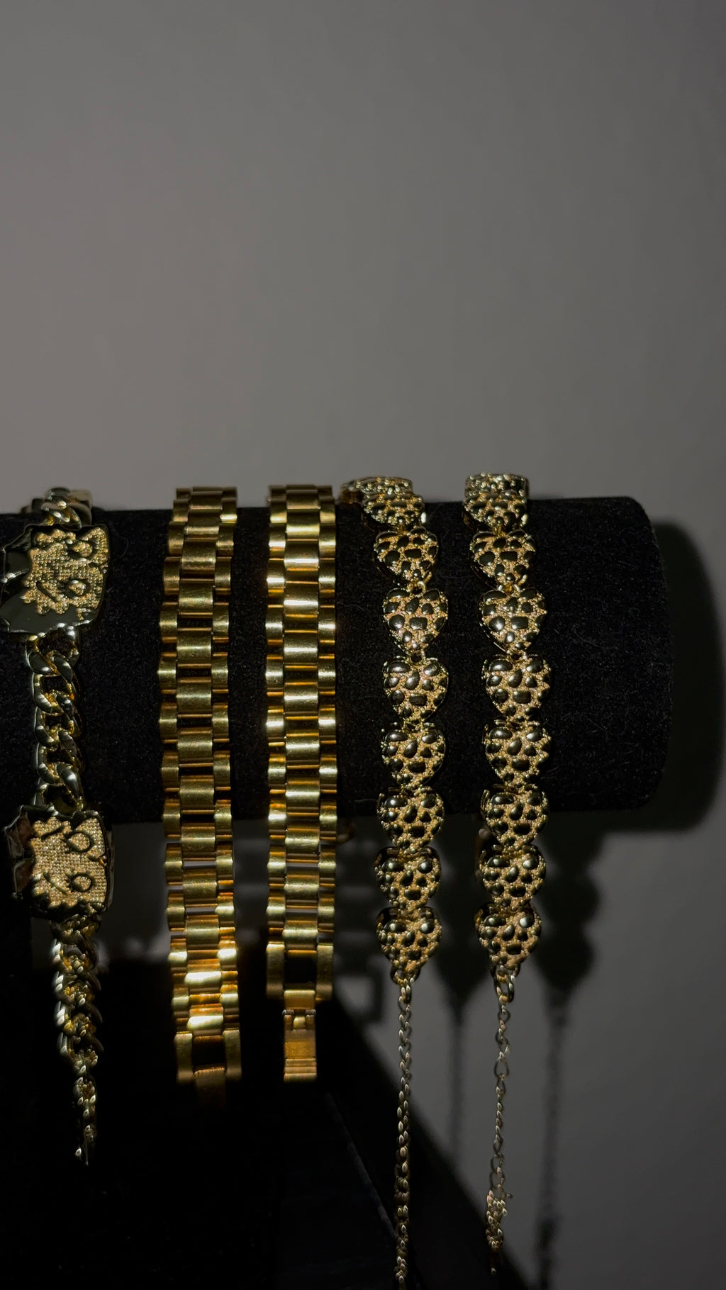Heart Nugget Bracelets