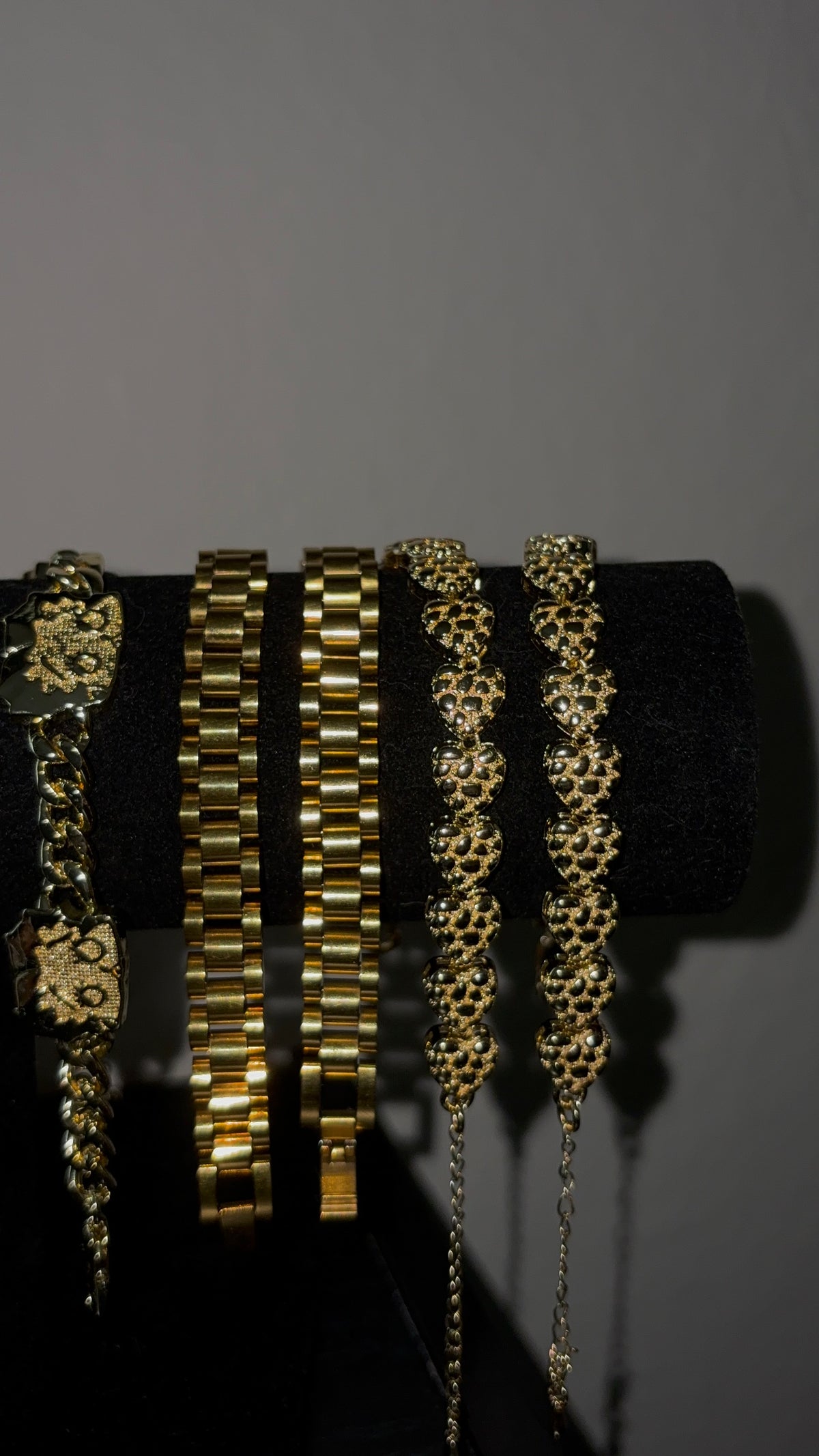 Heart Nugget Bracelets