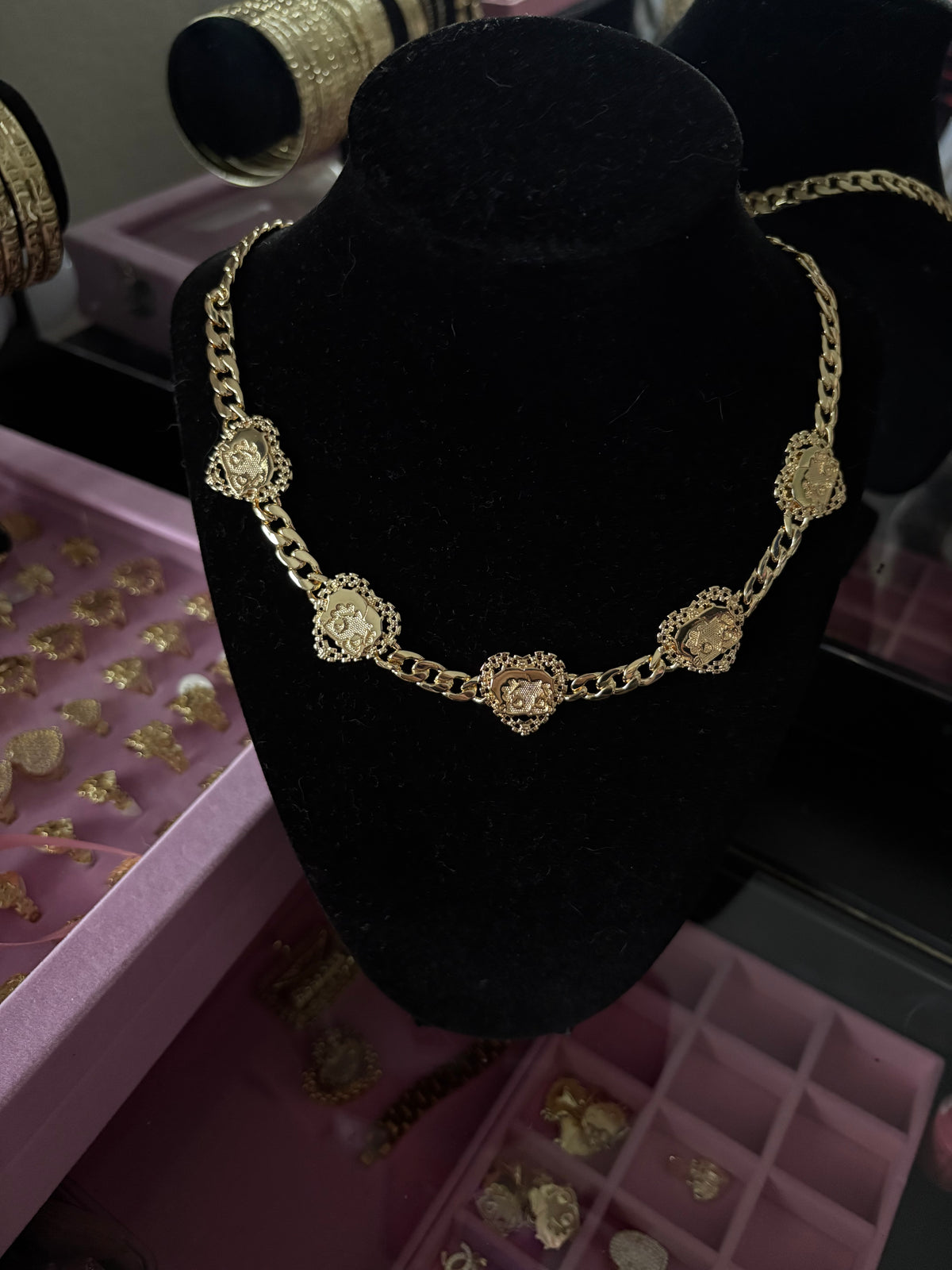 BB Heart Head Chain